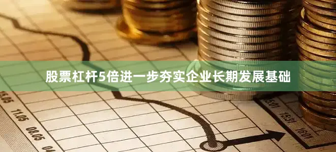 股票杠杆5倍进一步夯实企业长期发展基础